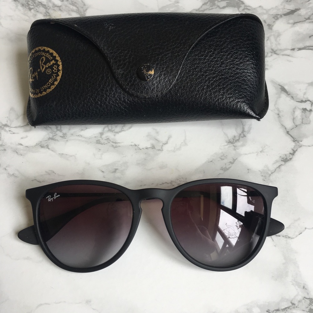 Ray-Ban black Erika sunglasses unisex